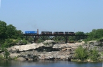 Crossing the Bridge into Lewiston